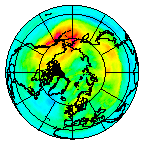 Ozone Field of 11 November 2008