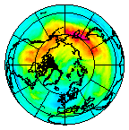 Ozone Field of 14 November 2008