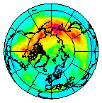 Ozone Field of 15 November 2008