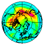 Ozone Field of 16 November 2008