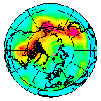 Ozone Field of 17 November 2008