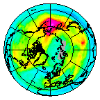 Ozone Field of 25 November 2008