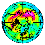 Ozone Field of 11 December 2008