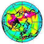 Ozone Field of 17 December 2008