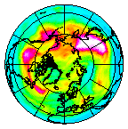Ozone Field of 20 December 2008