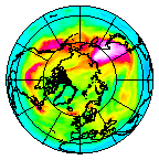 Ozone Field of 21 December 2008
