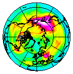 Ozone Field of 23 December 2008