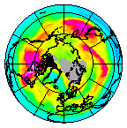 Ozone Field of 01 January 2009