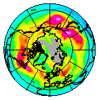 Ozone Field of 03 January 2009