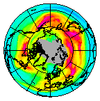 Ozone Field of 09 January 2009