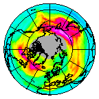 Ozone Field of 11 January 2009