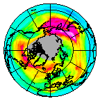 Ozone Field of 12 January 2009