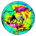 Ozone Field of 17 January 2009