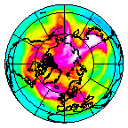 Ozone Field of 24 January 2009