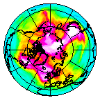 Ozone Field of 25 January 2009