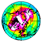 Ozone Field of 27 January 2009