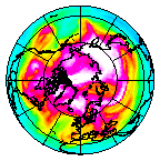 Ozone Field of 20 February 2009