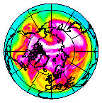 Ozone Field of 23 February 2009