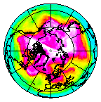 Ozone Field of 10 March 2009