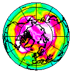 Ozone Field of 15 March 2009