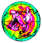 Ozone Field of 21 March 2009