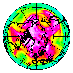 Ozone Field of 27 March 2009