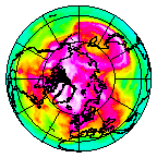 Ozone Field of 28 March 2009