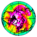 Ozone Field of 29 March 2009