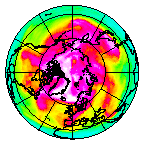 Ozone Field of 30 March 2009