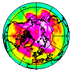 Ozone Field of 03 April 2009