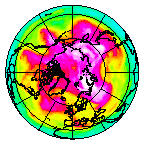 Ozone Field of 04 April 2009