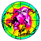 Ozone Field of 08 April 2009