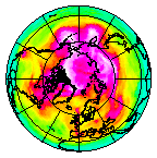 Ozone Field of 11 April 2009
