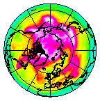 Ozone Field of 13 April 2009