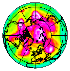 Ozone Field of 22 April 2009