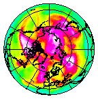 Ozone Field of 24 April 2009