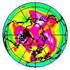 Ozone Field of 26 April 2009