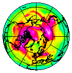Ozone Field of 13 May 2009