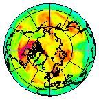 Ozone Field of 03 June 2009
