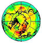 Ozone Field of 08 June 2009