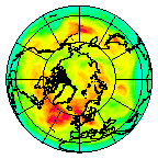 Ozone Field of 12 June 2009