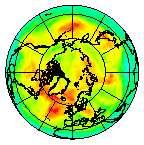 Ozone Field of 13 June 2009