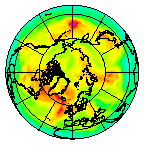 Ozone Field of 14 June 2009