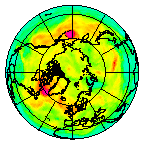 Ozone Field of 19 June 2009