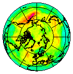 Ozone Field of 25 June 2009