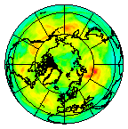 Ozone Field of 01 July 2009