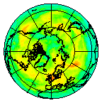 Ozone Field of 09 July 2009