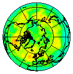 Ozone Field of 13 July 2009