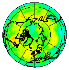 Ozone Field of 14 July 2009