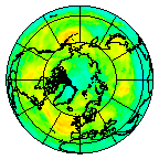 Ozone Field of 22 July 2009